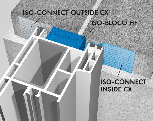 Okenná páska ISO-CONNECT OUTSIDE CX