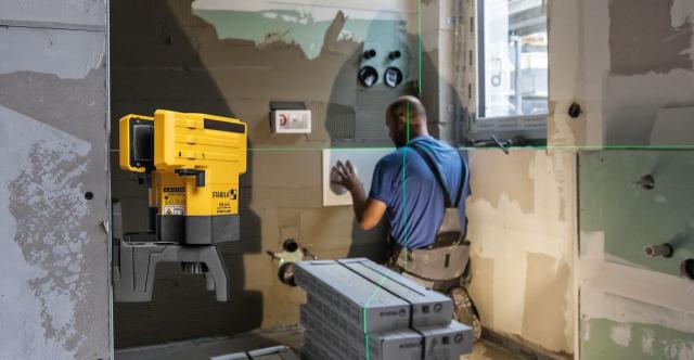 Sada laser STABILA LAX 50 G + teleskopická vodováha 80T/60-150cm ZADARMO