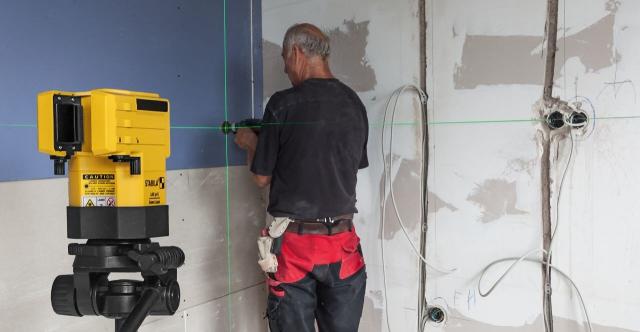 Sada laser STABILA LAX 50 G + teleskopická vodováha 80T/60-150cm ZADARMO