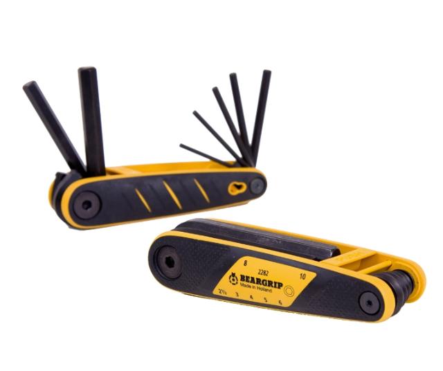 Kľúče BEARGRIP FUTURO SOFT šesťhran 2,5-10,0mm