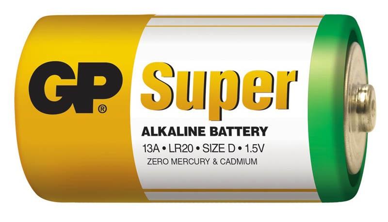 Batéria alkalická GP Super LR20