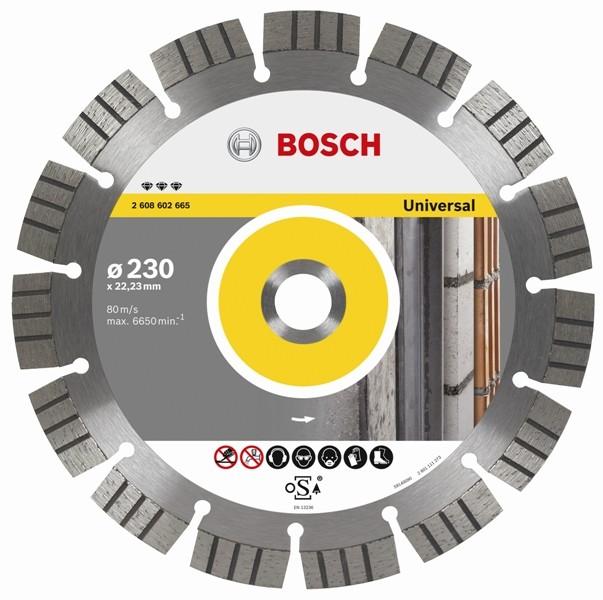 Diamant BOSCH Universal BEST 115mm 12mm