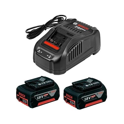 Akumulátory BOSCH AKU/Set AKU GBA 18V 2x5,0Ah + GAL1880CV