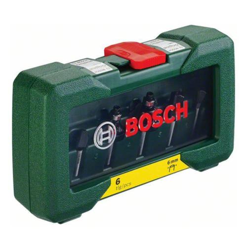 Sada fréz BOSCH z tvrdokovu Ø hriadeľa 6mm