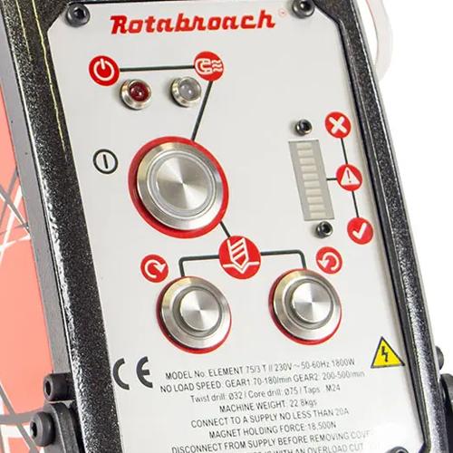 Magnetická vŕtačka ROTABROACH Element 75 1800W do 75mm