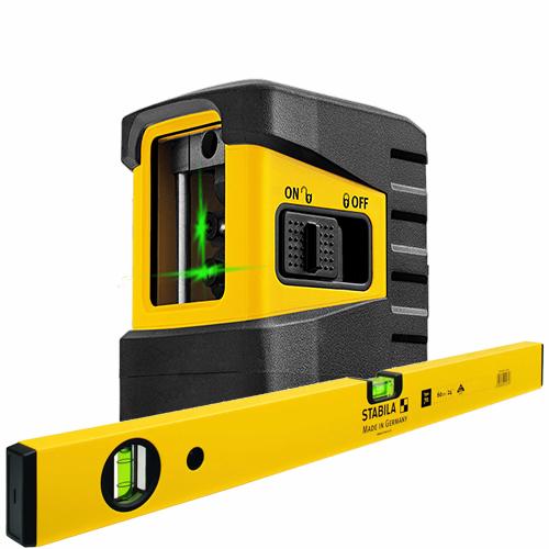 Krížový laser STABILA LAX 60 G s vodováhou STABILA zadarmo