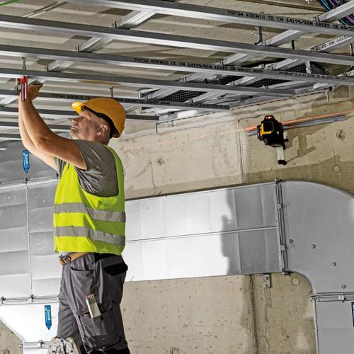 Samonivelačný líniový krížový laser STABILA LAX 600 7-dielny SET