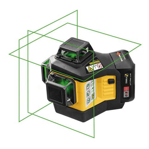 Samonivelačný líniový krížový laser STABILA LAX 600 G 7-dielny SET