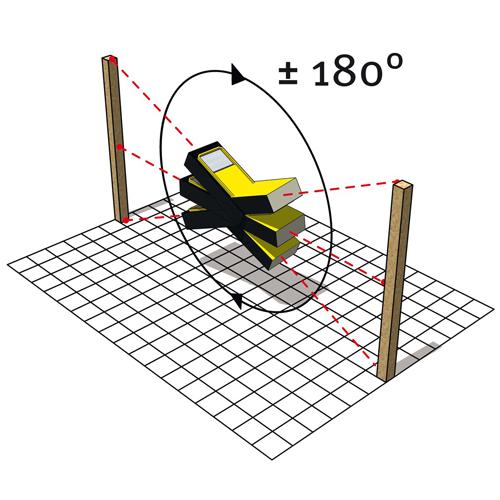 Laserový diaľkomer STABILA LD 520