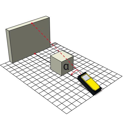 Laserový diaľkomer STABILA LD 520