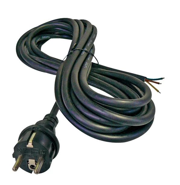 Flexošnúra 3x1,5mm/3m čierna