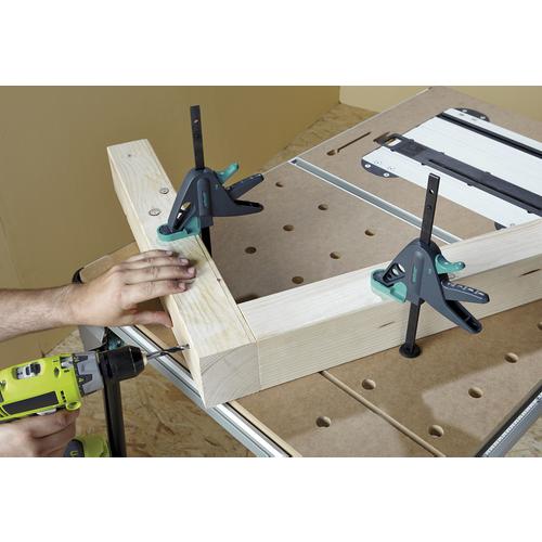Jednoručná zvierka WOLFCRAFT 3036 PRO 65-150-W k pracovnému stolu