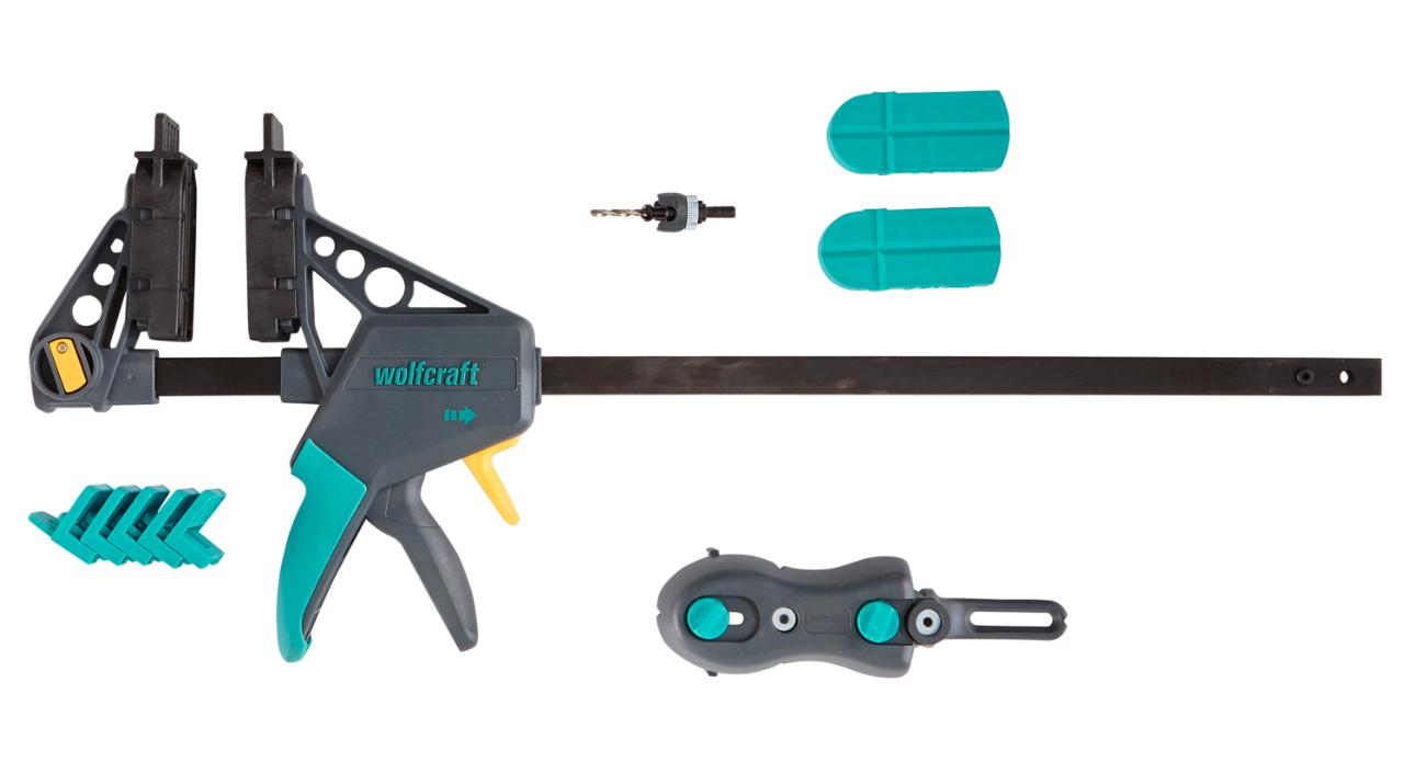 Sada pre montáž terás WOLCRAFT 6988 11-dielna