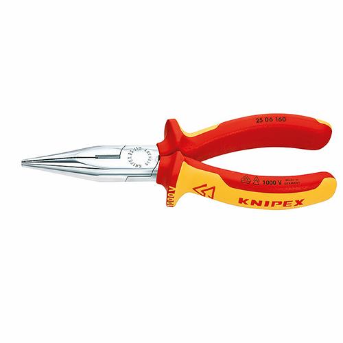 Kliešte Knipex 2506 pologuľaté