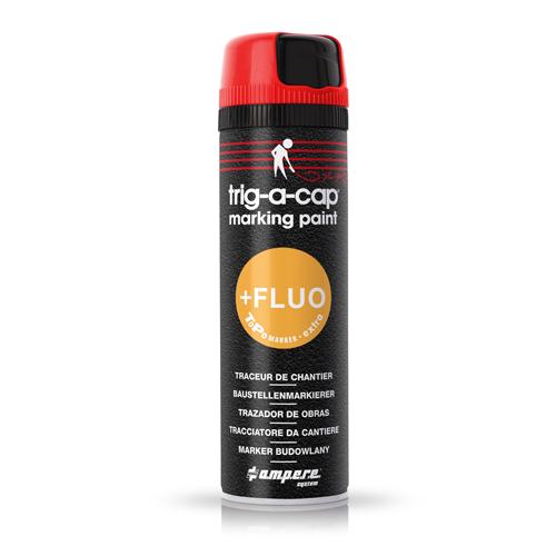 Značkovací sprej TRIG FLUO 500ml červený
