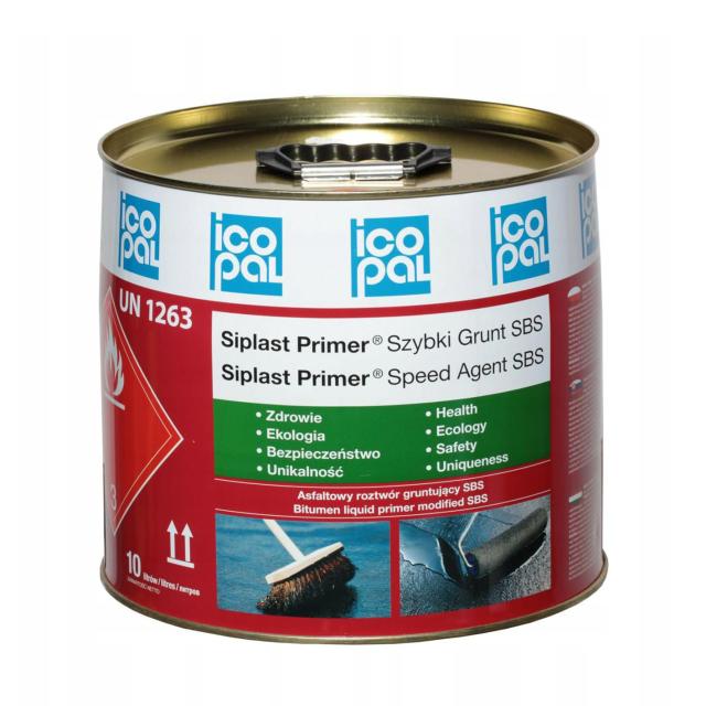Primér SIPLAST speed SBS 10 L asfaltový