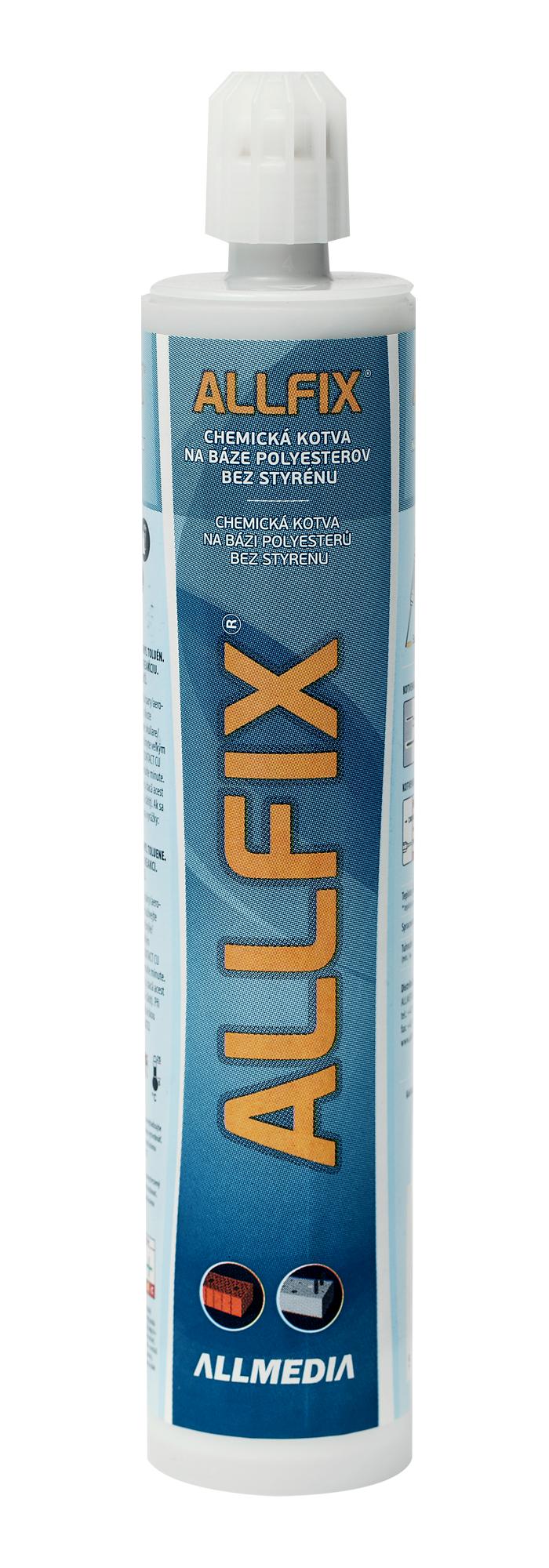 Chemická kotva ALLFIX PY na báze polyesteru bez styrénu 300 ml