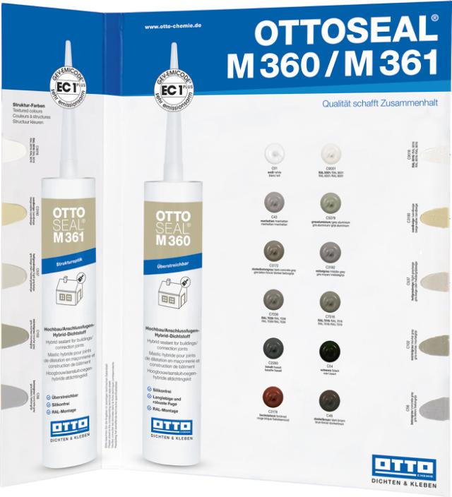 Zrnitý hybridný tmel OTTOSEAL M361 310ml