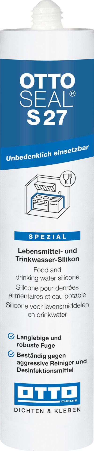Potravinársky silikón OTTOSEAL S27 310 ml