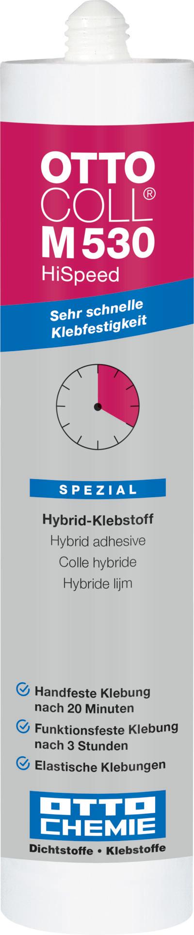 Rýchlotuhnúce hybridné lepidlo OTTOCOLL M530 HiSpeed 310 ml 