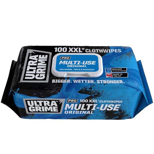 Profi čistiace obrúsky ULTRAGRIME® MULTIUSE 100ks XXL