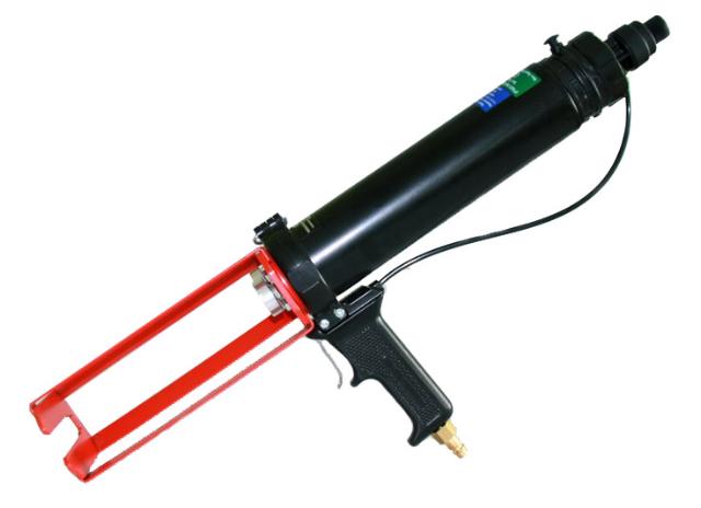 Pneumatická pištoľ na 2-K lepidlá 10:1 COX 400B 490ml 2,7kN