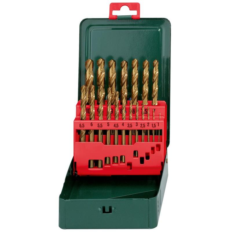 Kazeta s vrtákmi METABO HSS-TIN 19