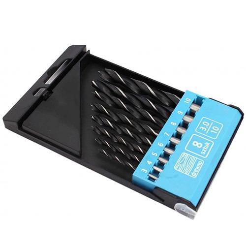 Vrtáky do dreva PRO-TECH 3-10 mm sada 8ks 