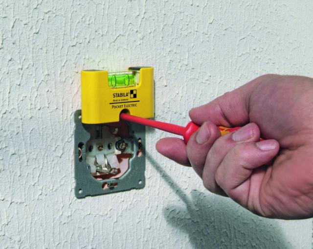 Vodováha STABILA Pocket Electric Magnetic vrecková