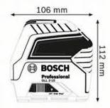 Krížový laser BOSCH GLL2-10