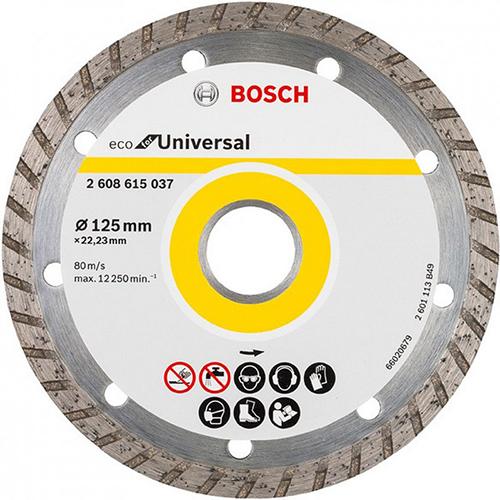 Rezný diamantový kotúč BOSCH 125mm  ECO TURBO