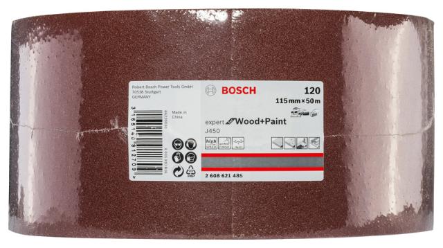 Rola brúsneho papieru BOSCH 115mmx50m EXPERT WOOD
