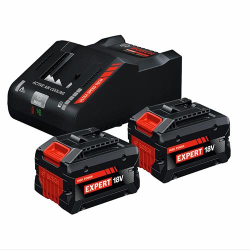 Štartovacia sada BOSCH AKU 2xEXBA18V-80 + EXAL18