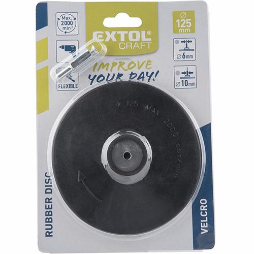 Tanier unášací EXTOL so suchým zipsom so stopkou 125mm