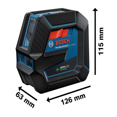 Krížový laser BOSCH GCL2-50G 