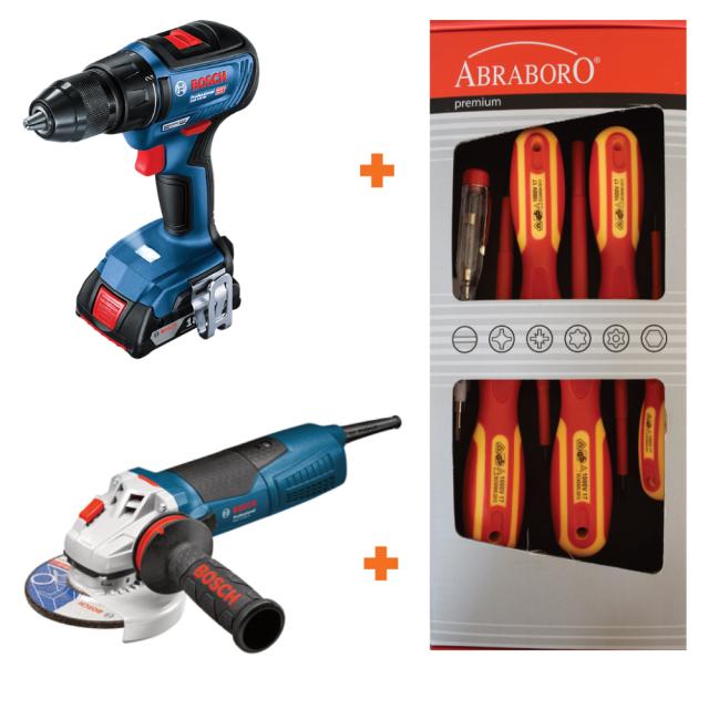 Sada skrut. ABRABORO 6d 1000V VDE