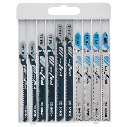 Pílový list BOSCH Basic for Metal and Wood 10dielna