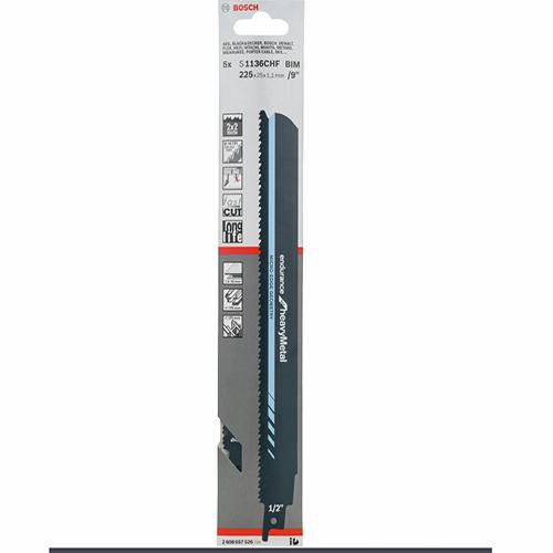 Pílový list BOSCH S1136CHF5ks na plechy