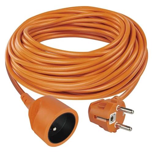 Šnúra 20m predlžovacia/oranžová
