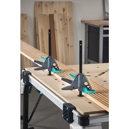 Jednoručná zvierka WOLFCRAFT 3036 PRO 65-150-W k pracovnému stolu