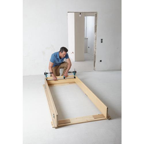 Sada príchytok pre montáž dverových zárubní WOLFCRAFT 3676 PRO 