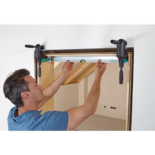 Sada príchytok pre montáž dverových zárubní WOLFCRAFT 3676 PRO 