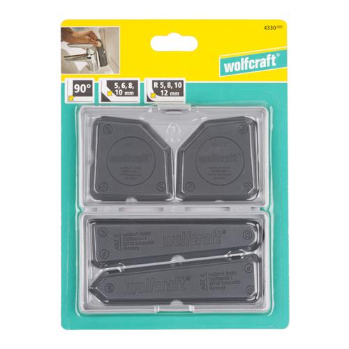 Sada stierok na tmely WOLFCRAFT 4330 4ks