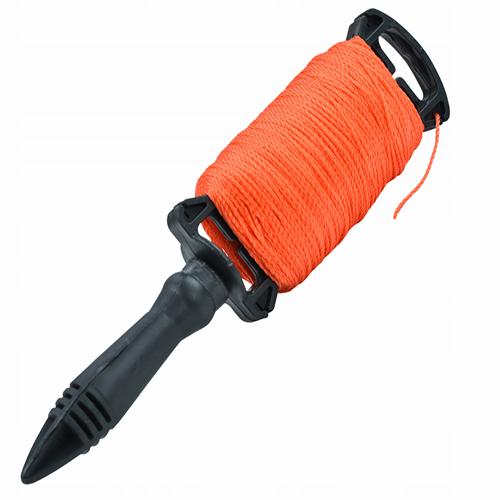 Murárska šnúra s držiakom 1,7mm/100m oranžová