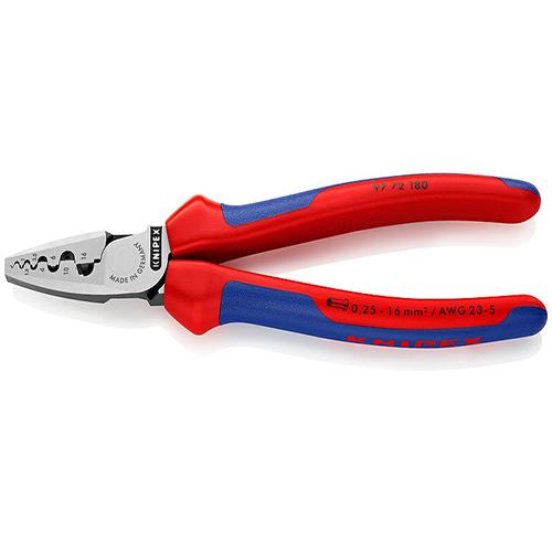 Kliešte KNIPEX 9772 180 lisovacie