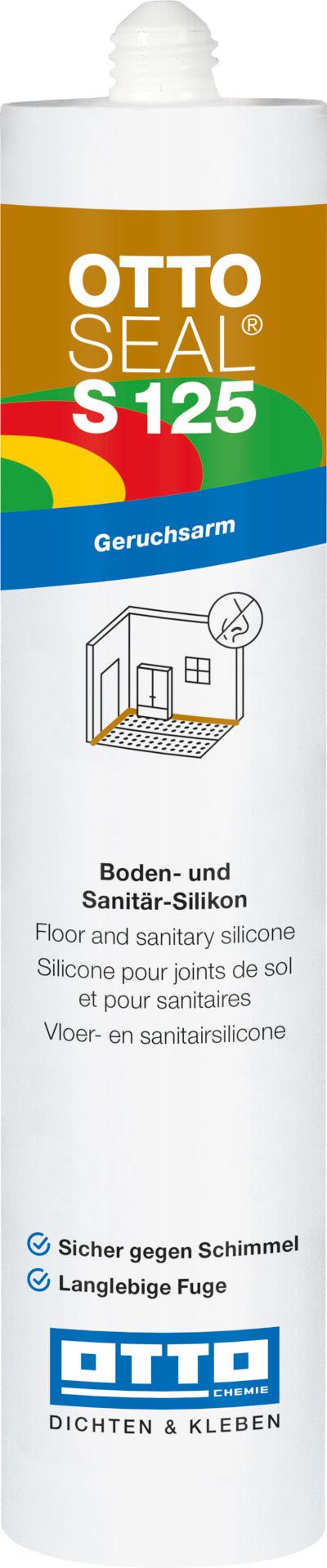 Podlahový a sanitárny silikón OTTOSEAL S125 310 ml