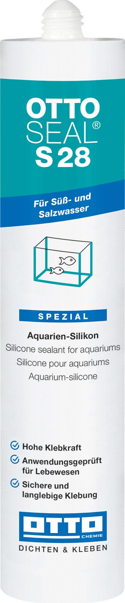 Akvaristický silikón OTTOSEAL S28 310 ml