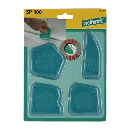 Sada stierok na tmely WOLFCRAFT 4369 SP100 4ks