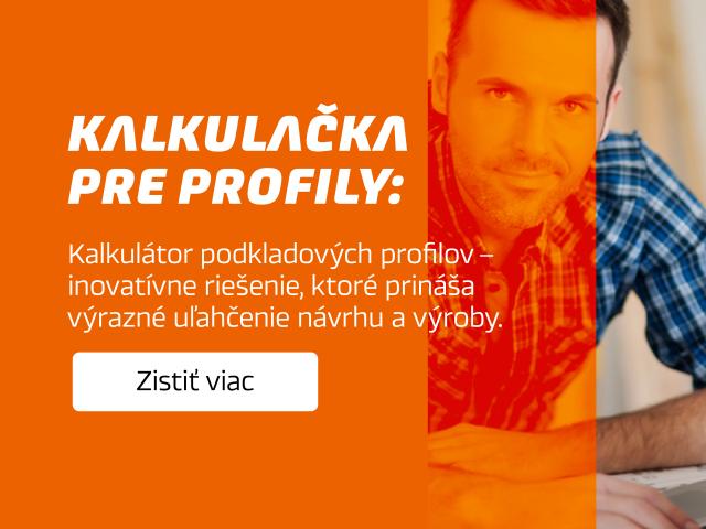Podkladové profily na mieru: rýchly návrh s novým online nástrojom