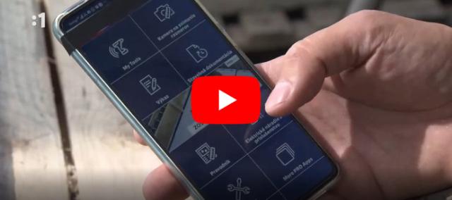 Náradie ovládané cez aplikáciu